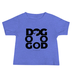 'Dog | God' Baby Jersey Short Sleeve Tee