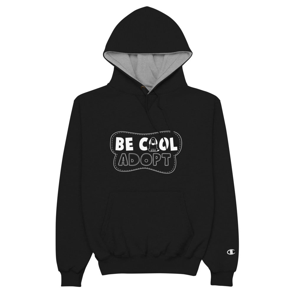 'Be Cool. Adopt' unisex Hoodie