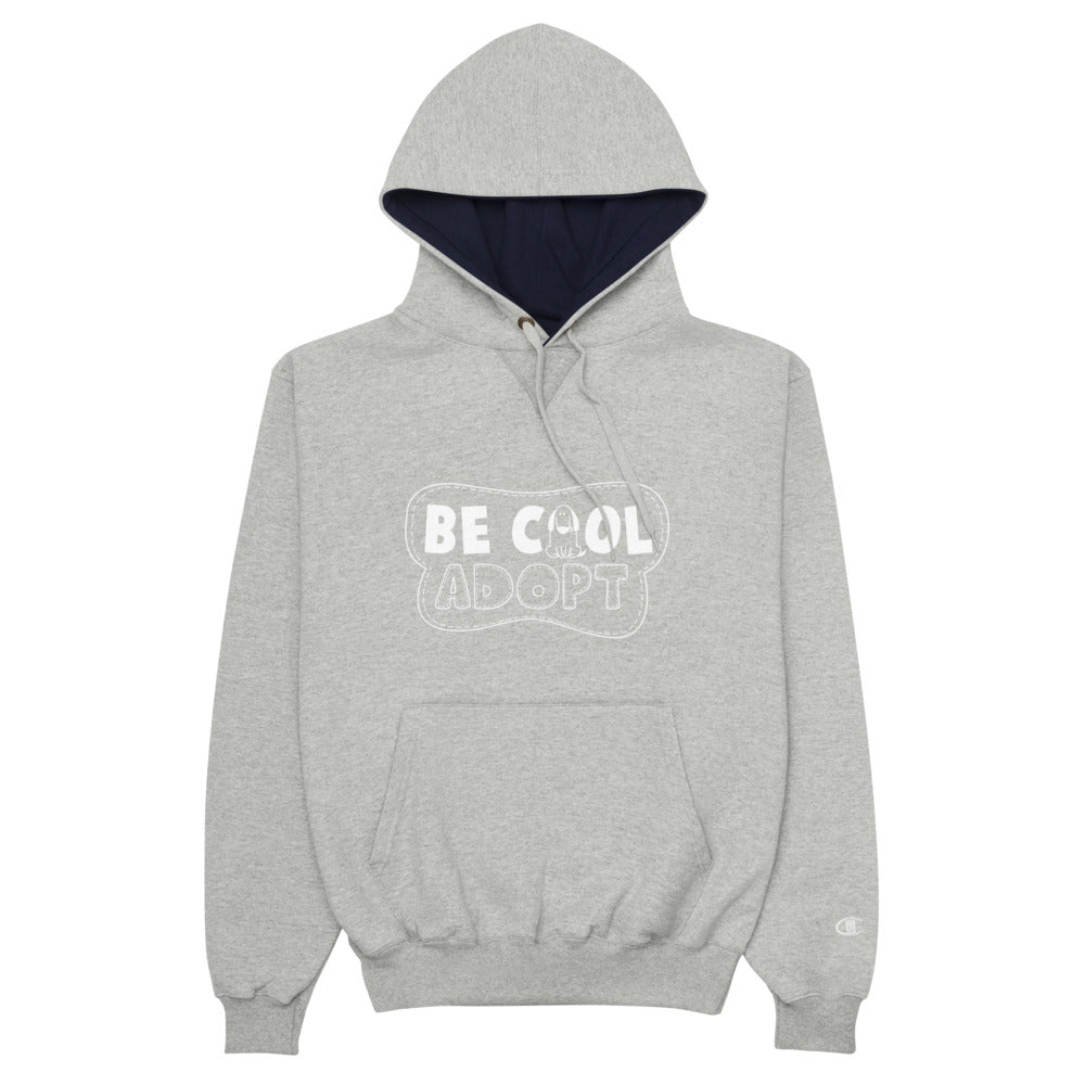 'Be Cool. Adopt' unisex Hoodie