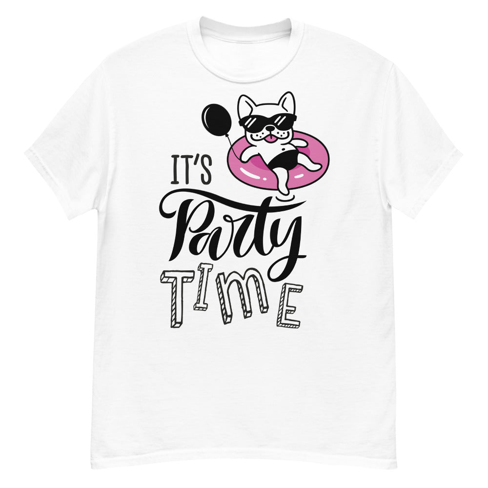 'It's Party Time' Men's heavyweight trendy tee