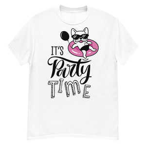'It's Party Time' Men's heavyweight trendy tee