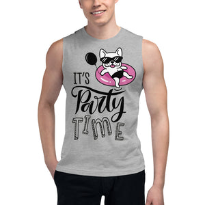 'It's Party Time' unisex Muscle Shirt