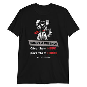 'Adopt a friend' Short-Sleeve Unisex T-Shirt