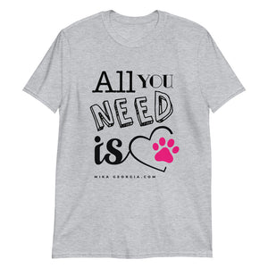 Be Cool. Adopt' Short-Sleeve Comfortable and trendy Unisex T-Shirt