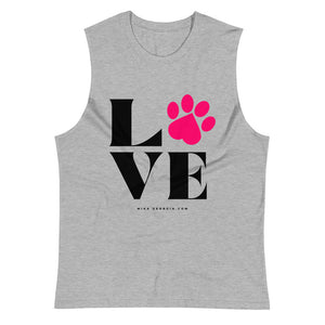 'We L.O.V.E pets' Muscle Shirt