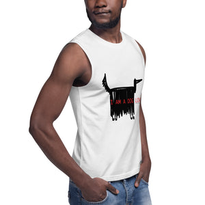'I AM A DOG LOVER' Muscle Shirt