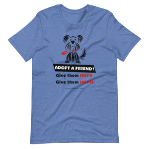 Adopt a friend Short-Sleeve Unisex T-Shirt