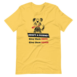 Adopt a friend Short-Sleeve Unisex T-Shirt